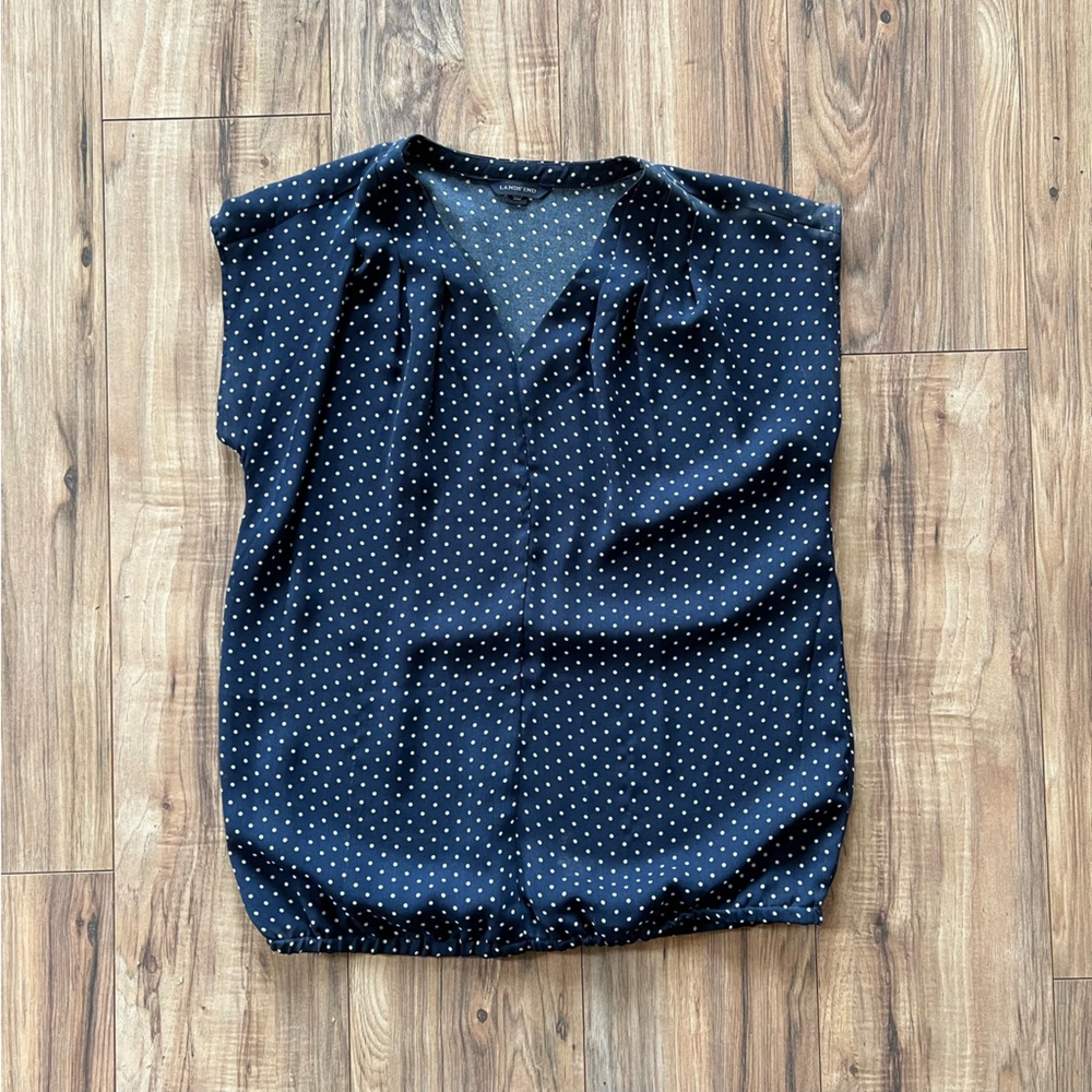 Lands end tall blouse
